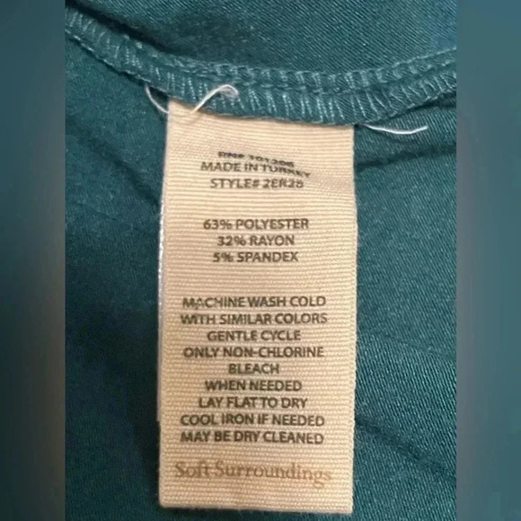 Soft Surroundings Cettina Tunic Top - Picture 7 of 8